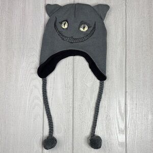 Disney Alice In Wonderland Cheshire Cat Laplander Peruvian knit beanie